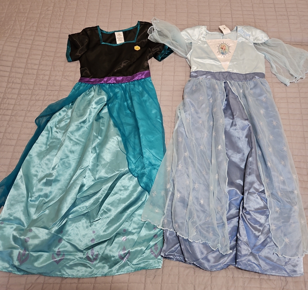 Disney Kids Nightgowns - Black, Blue, and Purple